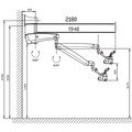 1000 mm arm