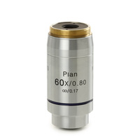 Euromex Végtelenre korrigált EIS 60 mm Plan PLi 60x/0.80 objektív, M25 menet. Munkatávolság 1.5 mm